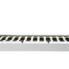 INART Κρεβάτι Nevil pakoworld 150x200 PU χρώμα λευκό ματ. 006-000001