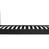 006-000014-2 Κρεβάτι Nevil pakoworld 100x200 PU χρώμα μαύρο ματ. 006-000014