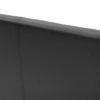 006-000014-4 Κρεβάτι Nevil pakoworld 100x200 PU χρώμα μαύρο ματ. 006-000014