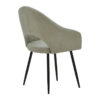 Πολυθρόνα Macie pakoworld ύφασμα antique γκρι-μαύρο 58x50x85εκ.  029-000150