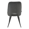 Καρέκλα Renish pakoworld μπουκλέ γκρι-μεταλλικό μαύρο πόδι 47x61x85εκ.  029-000210