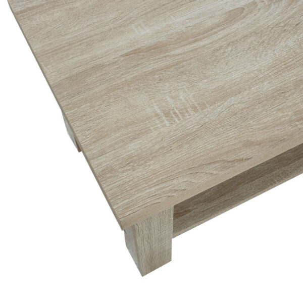 049-000024-4 Τραπέζι σαλονιού RIANO pakoworld χρώμα sonoma 89,5x49,5x42,5εκ. 049-000024