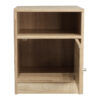 049-000069-3 Κομοδίνο Foly pakoworld με ένα ντουλάπι sonoma 40x40x50εκ. 049-000069