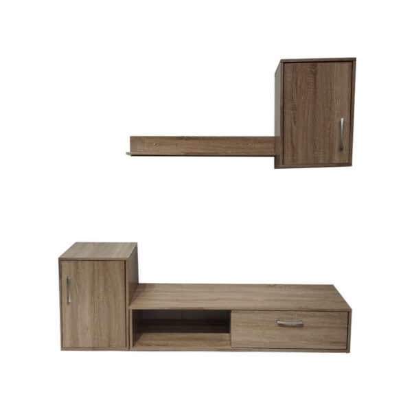 Σύνθετο σαλονιού Ranian pakoworld μελαμίνης sonoma  049-000072