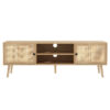 086-000012-2 Έπιπλο τηλεόρασης Oslo pakoworld sonoma 150x39x49εκ. 086-000012