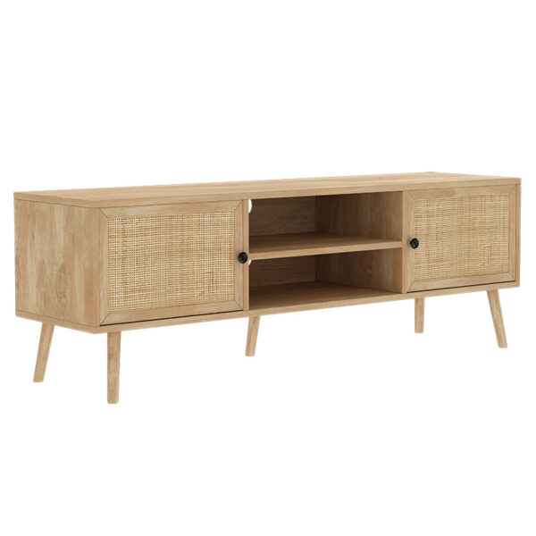 086-000012-3 Έπιπλο τηλεόρασης Oslo pakoworld sonoma 150x39x49εκ. 086-000012