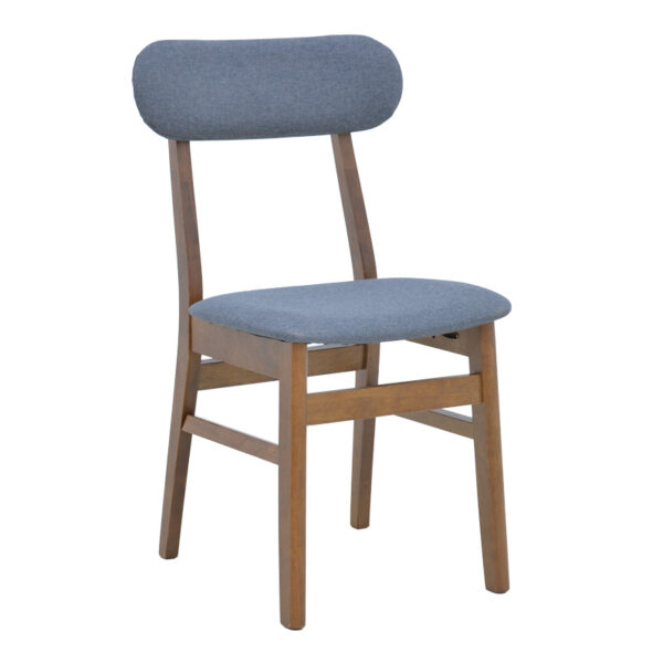 Καρέκλα Gaborn pakoworld σε γκρι απόχρωση 47x47x81,5εκ.  091-000016