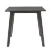 Τραπέζι Benson pakoworld MDF σε rustic grey απόχρωση 80x80x75εκ.  097-000002