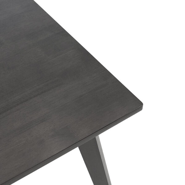 Τραπέζι Benson pakoworld MDF σε rustic grey απόχρωση 80x80x75εκ.  097-000002
