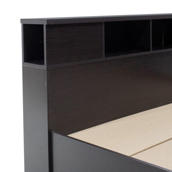 Κρεβάτι OLYMPUS pakoworld χρώμα wenge 160x200εκ.  123-000036