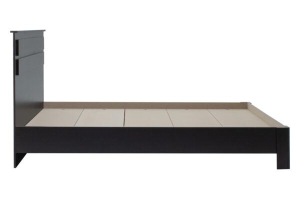 Κρεβάτι μονό OLYMPUS pakoworld σε χρώμα wenge 100x200εκ  123-000049