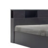 123-000205-1 Κρεβάτι OLYMPUS pakoworld σε χρώμα wenge 120x200εκ. 123-000205