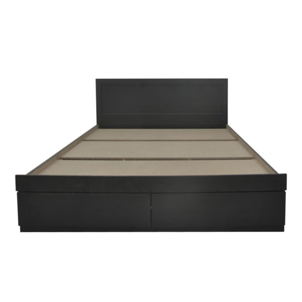 Κρεβάτι Olympus pakoworld με συρτάρι σε wenge απόχρωση 160x200εκ.  123-000250