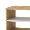 Κομοδίνο Mason pakoworld sonoma-λευκό 40x32x40εκ.  184-000001