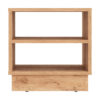 Κομοδίνο Mason pakoworld μελαμίνης σε oak απόχρωση 40x32x40εκ.  184-000100