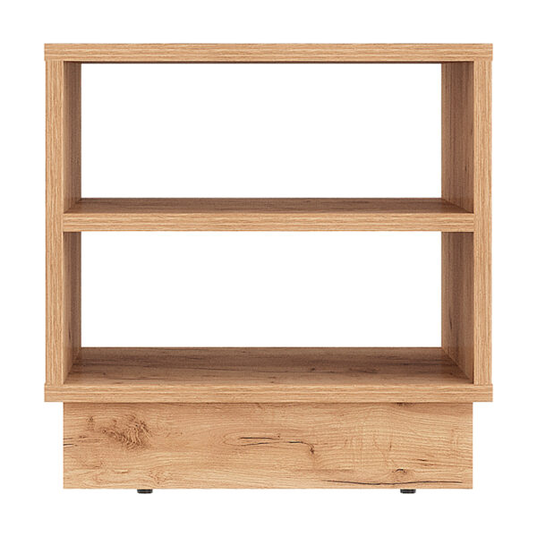 Κομοδίνο Mason pakoworld μελαμίνης σε oak απόχρωση 40x32x40εκ.  184-000100