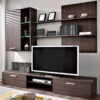 192-000003-1 Σύνθετο σαλονιού Salome pakoworld LED wenge 200x41x190εκ. 192-000003