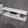 225-000031-1 Έπιπλο τηλεόρασης Tars pakoworld λευκό 120x30x33εκ. 225-000031