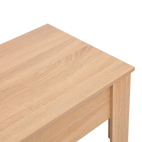 Τραπέζι σαλονιού Ferza pakoworld πολυμορφικό σε oak απόχρωση 100x50x42εκ.  225-000057