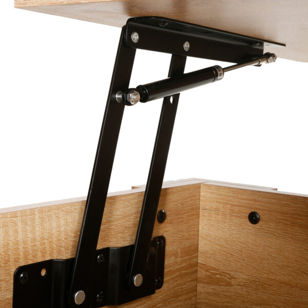 Τραπέζι σαλονιού Ferza pakoworld πολυμορφικό σε oak απόχρωση 100x50x42εκ.  225-000057