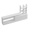 230-000067-1 Σύνθετο σαλονιού Seruno pakoworld λευκό 170x25x100εκ. 230-000067