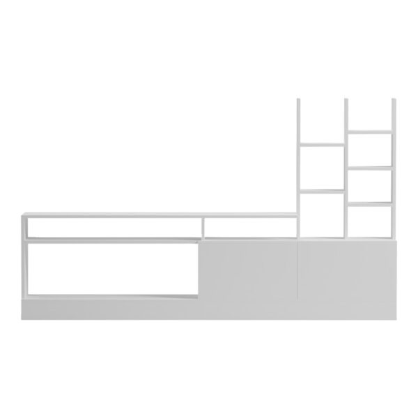 230-000067-2 Σύνθετο σαλονιού Seruno pakoworld λευκό 170x25x100εκ. 230-000067