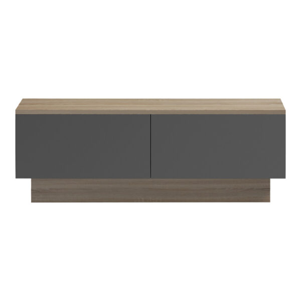 Τραπέζι σαλονιού Winey pakoworld σε sonoma-ανθρακί απόχρωση 90x60x31.5εκ.  230-000111