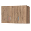 249-000041 Πατάρι ντουλάπας Zelia pakoworld τρίφυλλο oak 90x42x60εκ. 249-000041