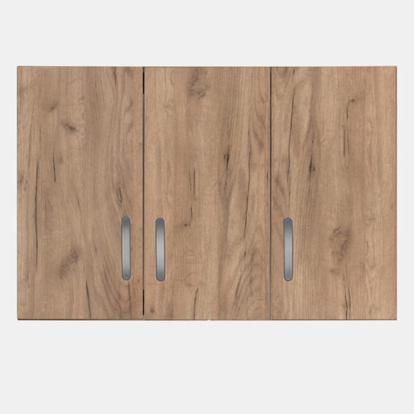 249-000041-2 Πατάρι ντουλάπας Zelia pakoworld τρίφυλλο oak 90x42x60εκ. 249-000041