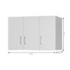 249-000041-3 Πατάρι ντουλάπας Zelia pakoworld τρίφυλλο oak 90x42x60εκ. 249-000041
