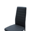 Καρέκλα Parker pakoworld PU ανθρακί-μαύρο πόδι 42x48x98εκ.  270-000002