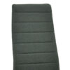 270-000049-4 Καρέκλα Parker pakoworld ύφασμα σε ανθρακί απόχρωση με μαύρα μεταλλικά πόδια 39.5x48x95εκ. 270-000049