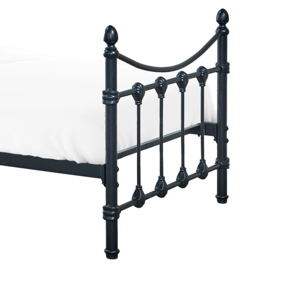 Κρεβάτι Beowulf pakoworld μαύρο μεταλλικό 90x190εκ.  285-000016
