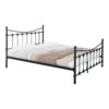 Κρεβάτι Beowulf pakoworld μαύρο μεταλλικό 140x190εκ.  285-000017