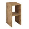 321-000116 Κομοδίνο Deseo pakoworld σε oak απόχρωση 30x30x60εκ. 321-000116