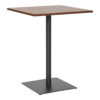 Τραπέζι Nerobian pakoworld mdf σε καρυδί απόχρωση 60x60x75εκ.  350-000036