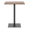 Τραπέζι Nerobian pakoworld mdf σε καρυδί απόχρωση 60x60x75εκ.  350-000036
