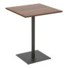 Τραπέζι Nerobian pakoworld mdf σε καρυδί απόχρωση 60x60x75εκ.  350-000036