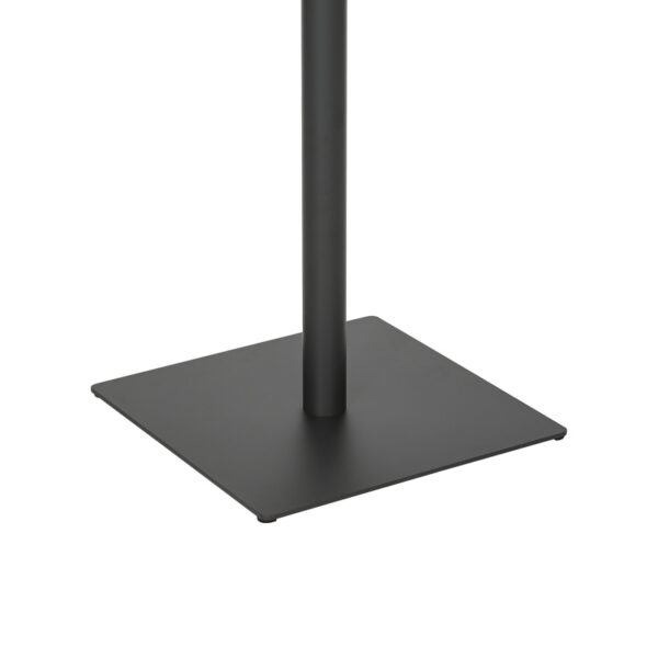 Τραπέζι Nerobian pakoworld mdf σε καρυδί απόχρωση 60x60x75εκ.  350-000036