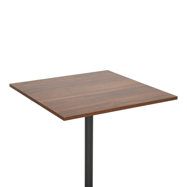Τραπέζι Nerobian pakoworld mdf σε καρυδί απόχρωση 70x70x75εκ.  350-000037
