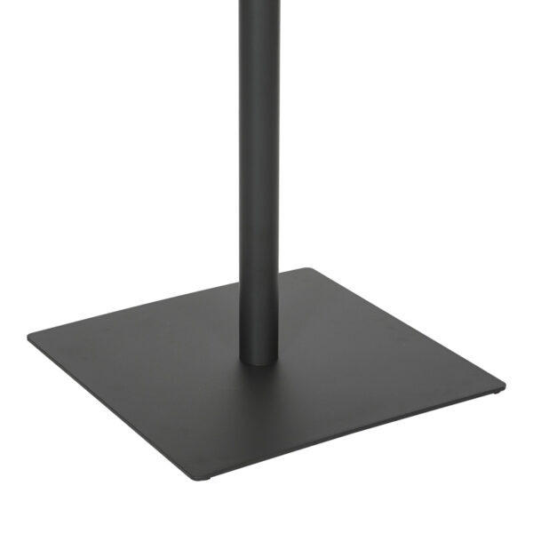 Τραπέζι Nerobian pakoworld mdf σε καρυδί απόχρωση 70x70x75εκ.  350-000037