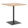 Τραπέζι Nerobian pakoworld mdf σε sonoma απόχρωση 70x70x75εκ.  350-000039