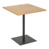 Τραπέζι Nerobian pakoworld mdf σε sonoma απόχρωση 70x70x75εκ.  350-000039