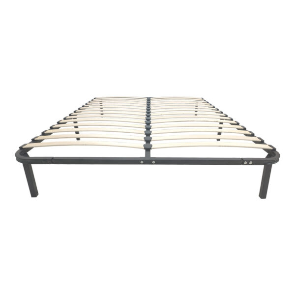 Κρεβάτι-υπόστρωμα Amaso pakoworld μεταλλικό μαύρο 160x200x28εκ.  386-000001