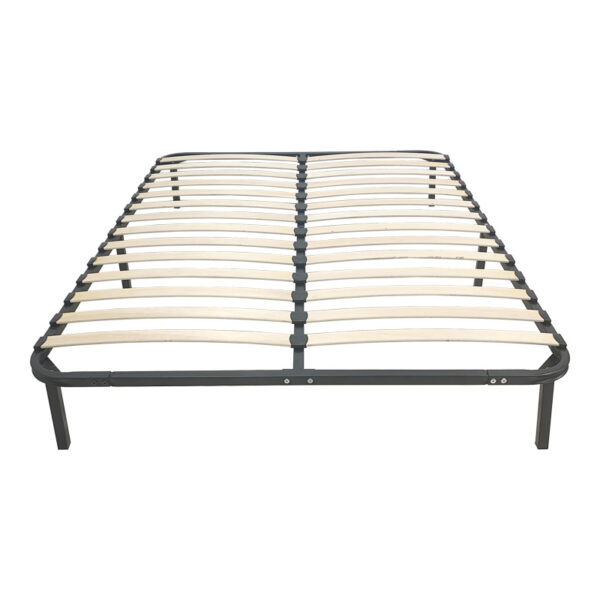 Κρεβάτι-υπόστρωμα Amaso pakoworld μεταλλικό μαύρο 160x200x28εκ.  386-000001