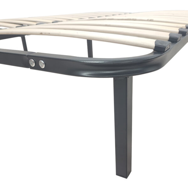 Κρεβάτι-υπόστρωμα Amaso pakoworld μεταλλικό μαύρο 160x200x28εκ.  386-000001