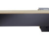 069-000011-4 Γραφείο εργασίας επαγγελματικό Lotus pakoworld αναστρέψιμο σε φυσικό-ανθρακί 180x160x75εκ. 069-000011