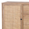 086-000023-3 Μπουφές Oslo pakoworld σε sonoma απόχρωση 85x39x79εκ. 086-000023