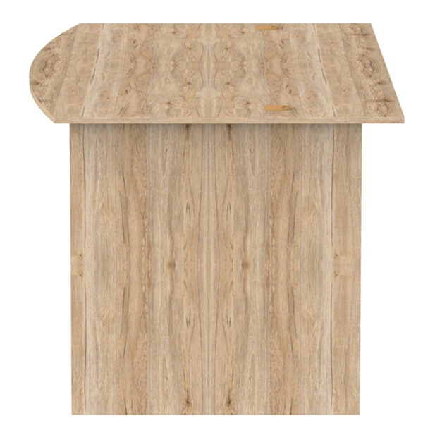 Γραφείο εργασίας Anze pakoworld φυσικό μελαμίνης 180x93.5x75εκ.  248-000014