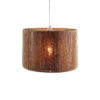 Φωτιστικό οροφής Sento Inart Ε27 rope σε φυσική απόχρωση Φ40x20εκ.  299-000022